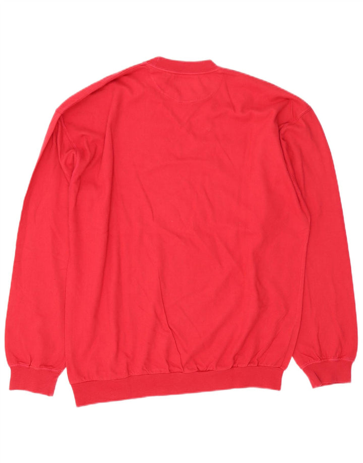 Brooksfield Herren-Sweatshirt, Pullover, Größe L, Rot