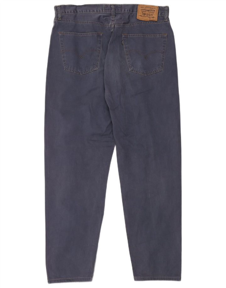 LEVI'S Herren 451 Tapered Jeans W38 L30 Blaue Baumwolle