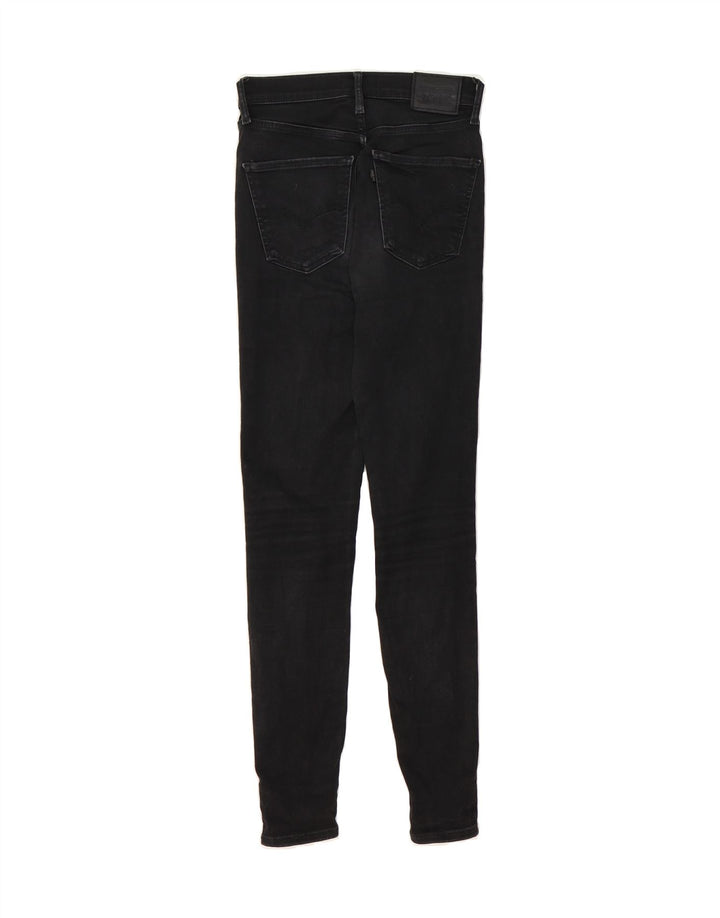 LEVI'S Womens Skinny Jeans W26 L30 Black Cotton Vintage Levi's and Second-Hand Levi's from Messina Hembry 