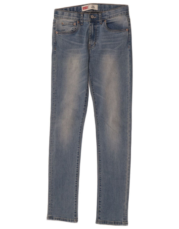 Levi's Mädchen 510 Skinny Jeans 15–16 Jahre W28 L32 Blaue Baumwolle