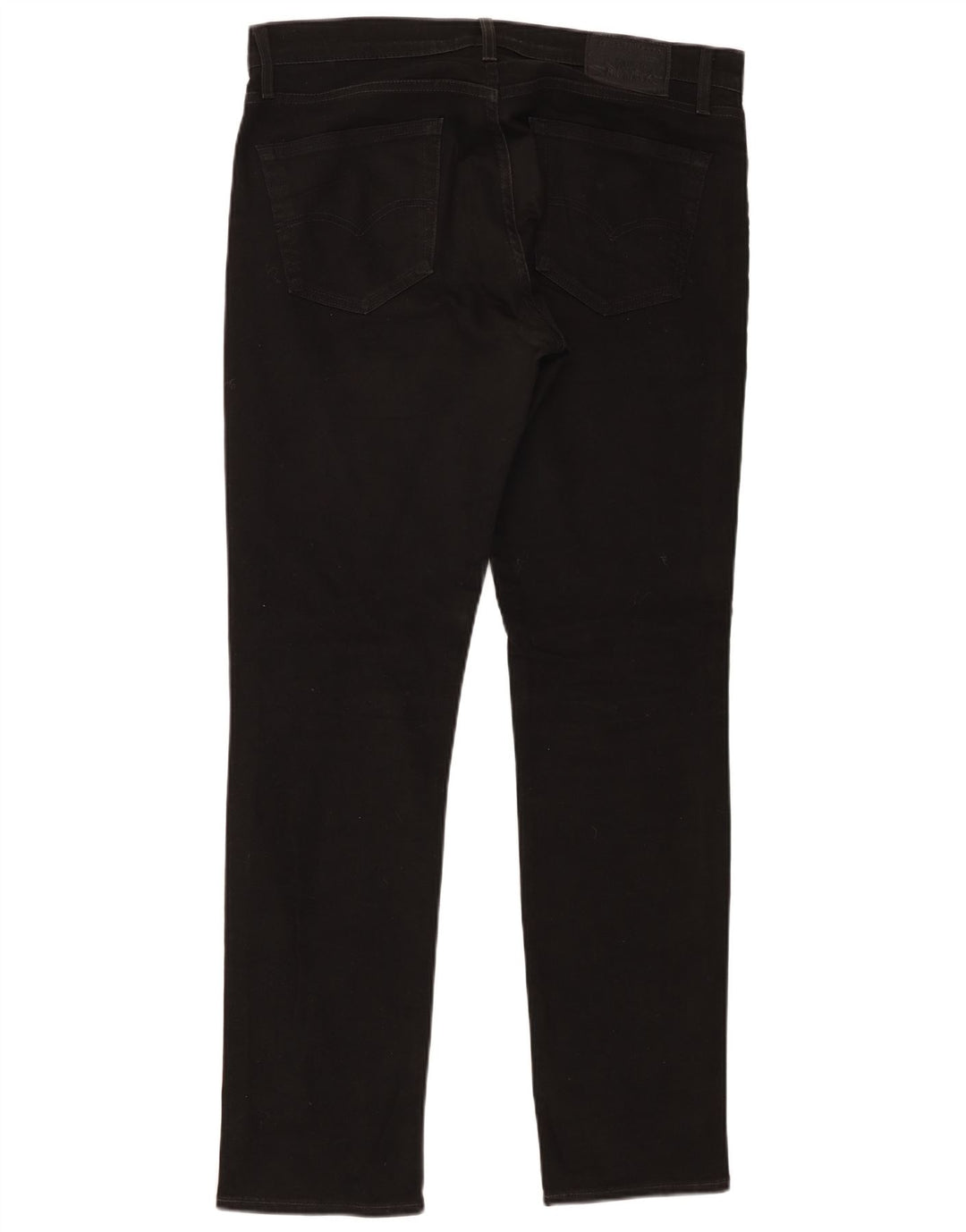 Levi's Herren 511 Slim Jeans W34 L32 Schwarze Baumwolle
