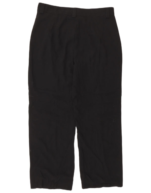 Zara Damen Tapered Freizeithose XL W32 L29 Schwarz Klassisch