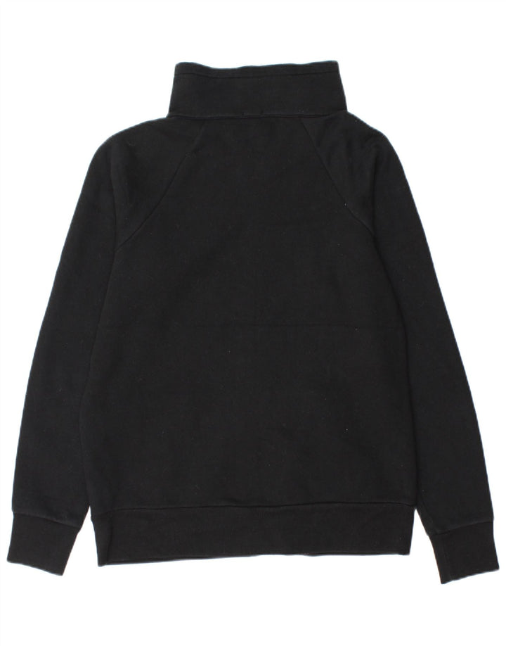 J. Crew Herren-Trainingsanzugoberteil, UK-Größe 10, Größe S, Schwarz, Baumwolle