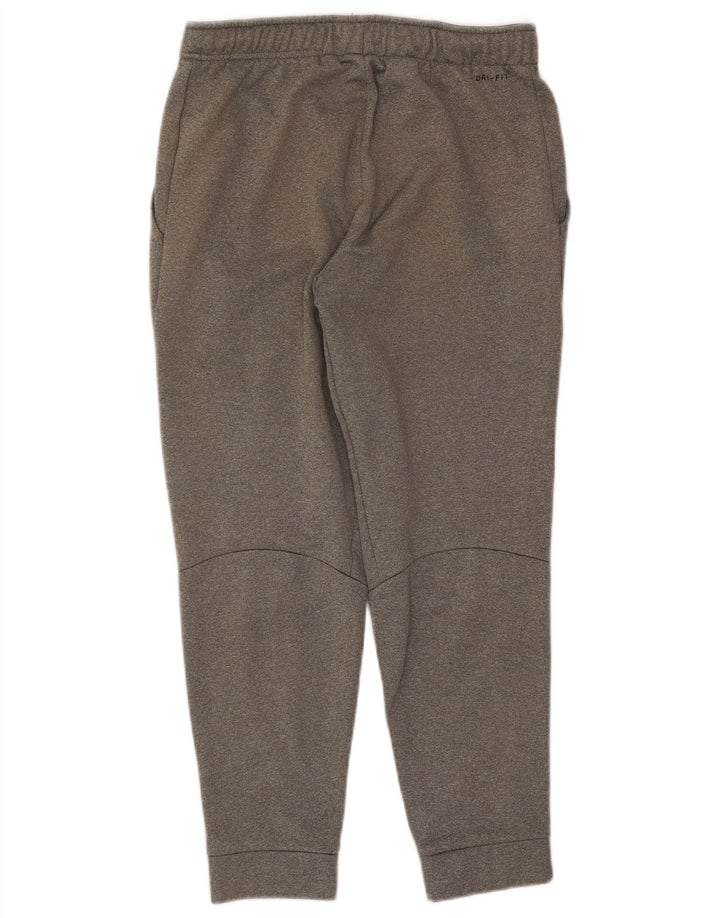 Nike Herren Dri Fit Trainingshose Jogger Mittelgraues Polyester