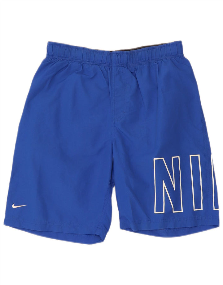 Nike Herren-Sportshorts mit Grafik, Größe S, Blau