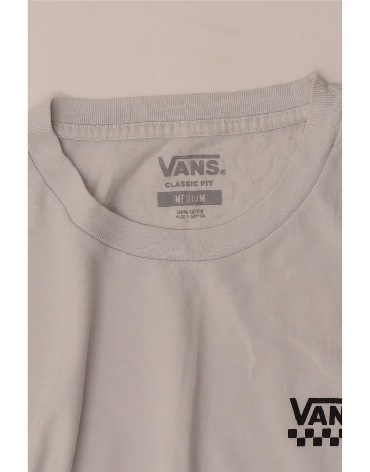 Vans Herren-T-Shirt mit klassischer Passform aus mittelgrauer Baumwolle