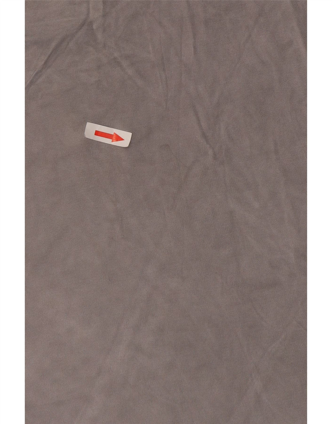 Calvin Klein Damen Crop T-Shirt Top UK 14 Medium Grey Rayon