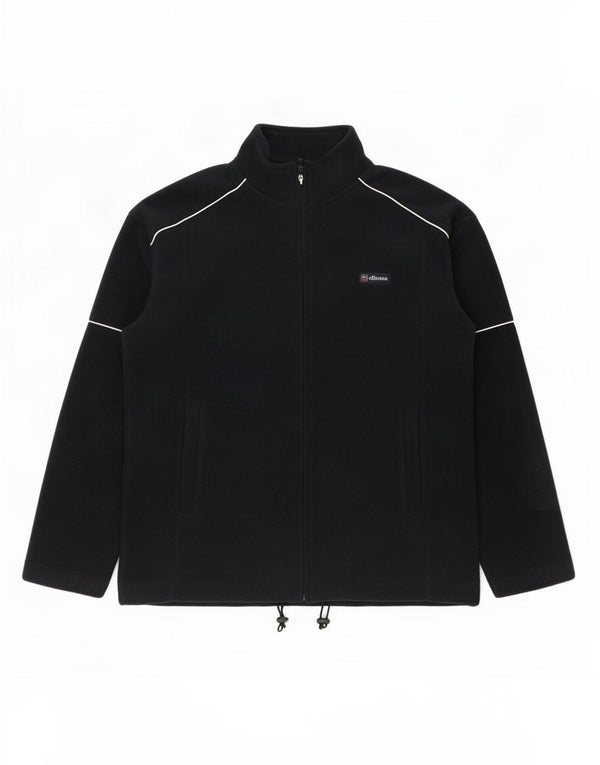 Ellesse Herren Fleecejacke UK 38 Medium Marineblau Polyester