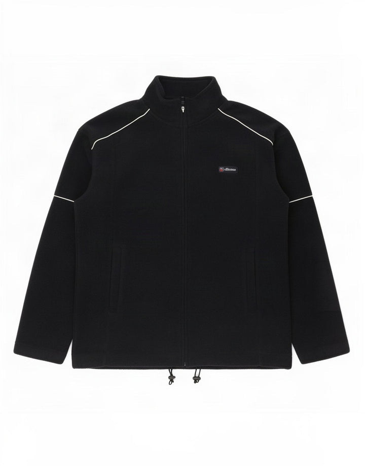 Ellesse Herren Fleecejacke UK 38 Medium Marineblau Polyester