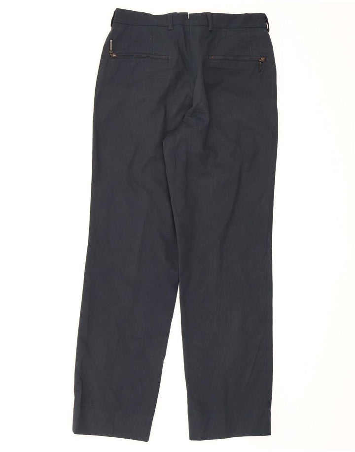 Massimo Dutti Herren-Chinohose, normal, Größe M, W31, L29, Marineblau, Baumwolle