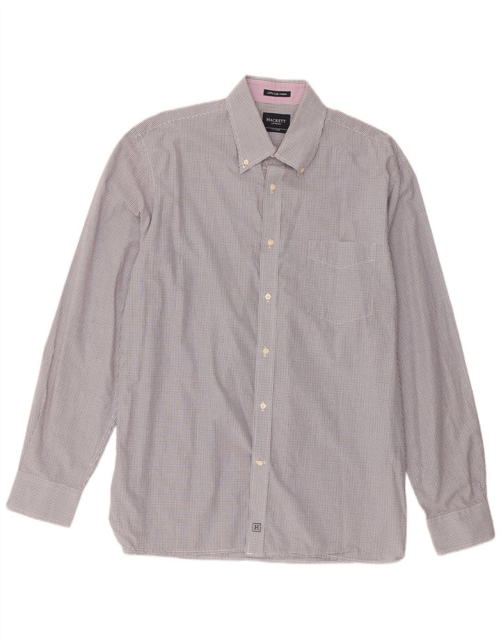 HACKETT Mens Shirt 2XL Multicoloured Check Cotton