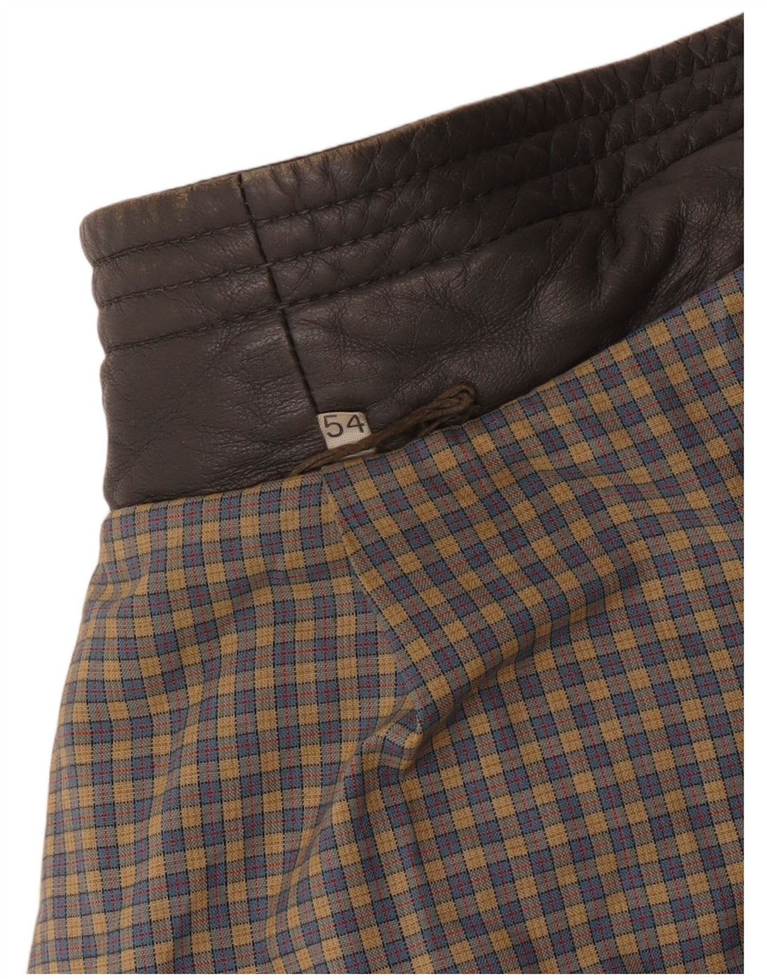 DRESSCO Herren Ledermantel IT 54 2XL Graues Leder