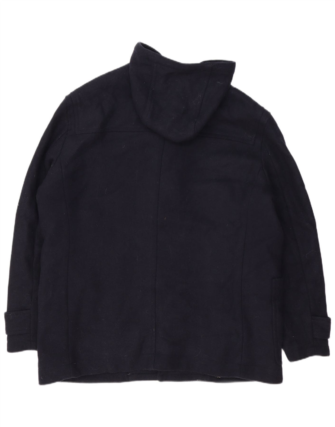 Zara Herren Kapuzen-Dufflejacke UK 42 XL Marineblau
