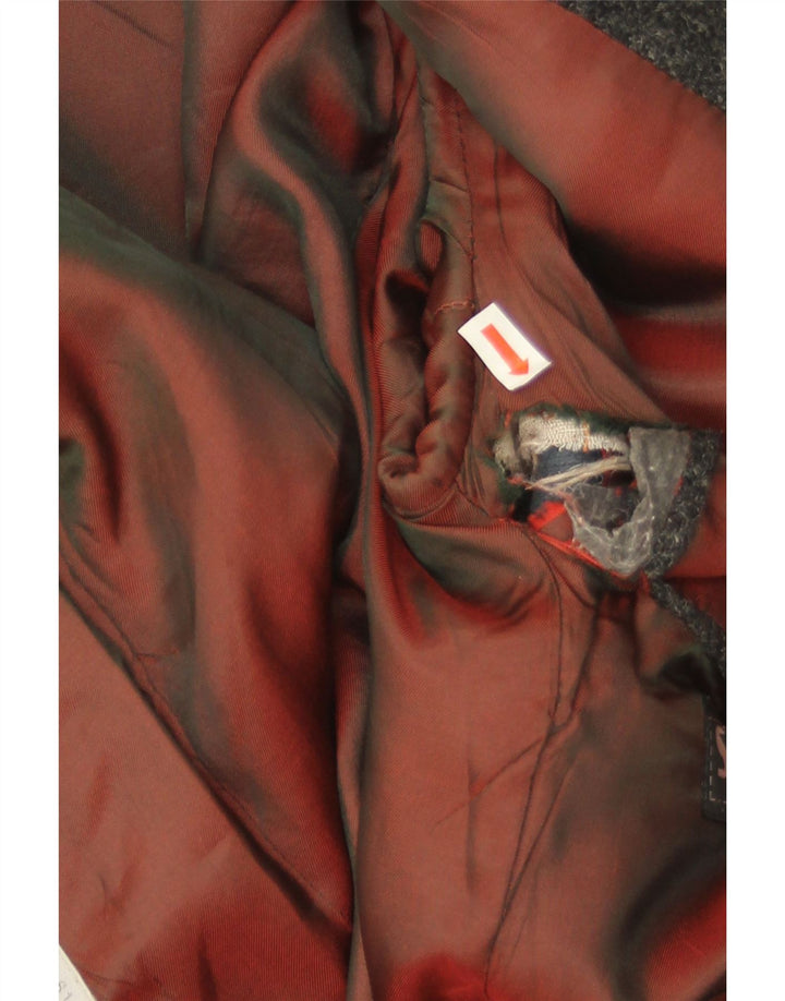 Scirocco Herren-Blazer aus Harris-Tweed mit 2 Knöpfen, Gr. 40, groß, grau kariert