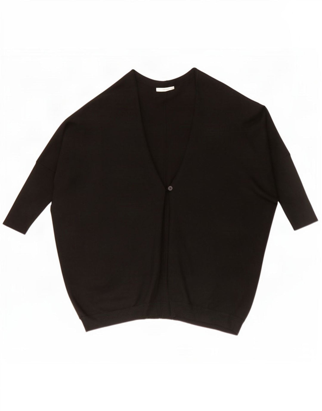 Zara Damen-Strickjacke in Übergröße, Gr. 14, mittlere schwarze Viskose