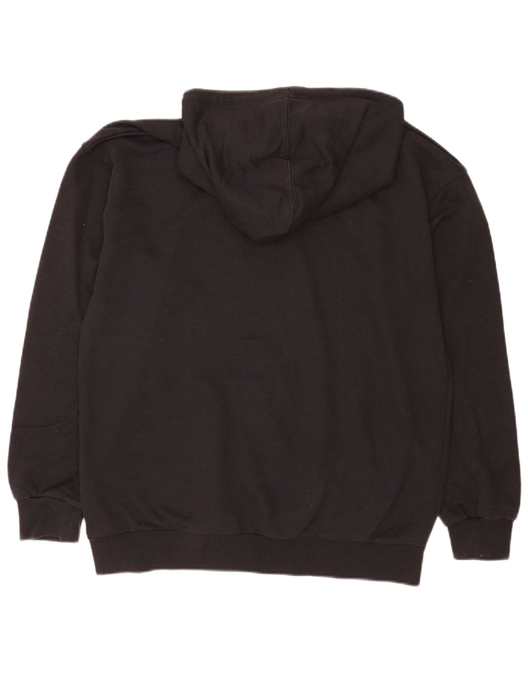 Umbro Herren-Hoodie-Pullover aus mittelschwarzer Baumwolle