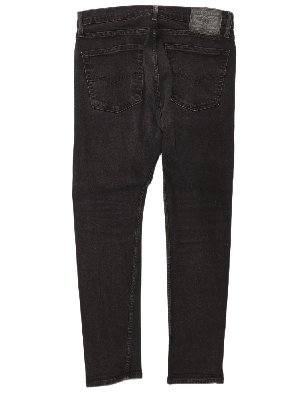 Levi's Herren 510 Skinny Jeans W32 L30 Graue Baumwolle