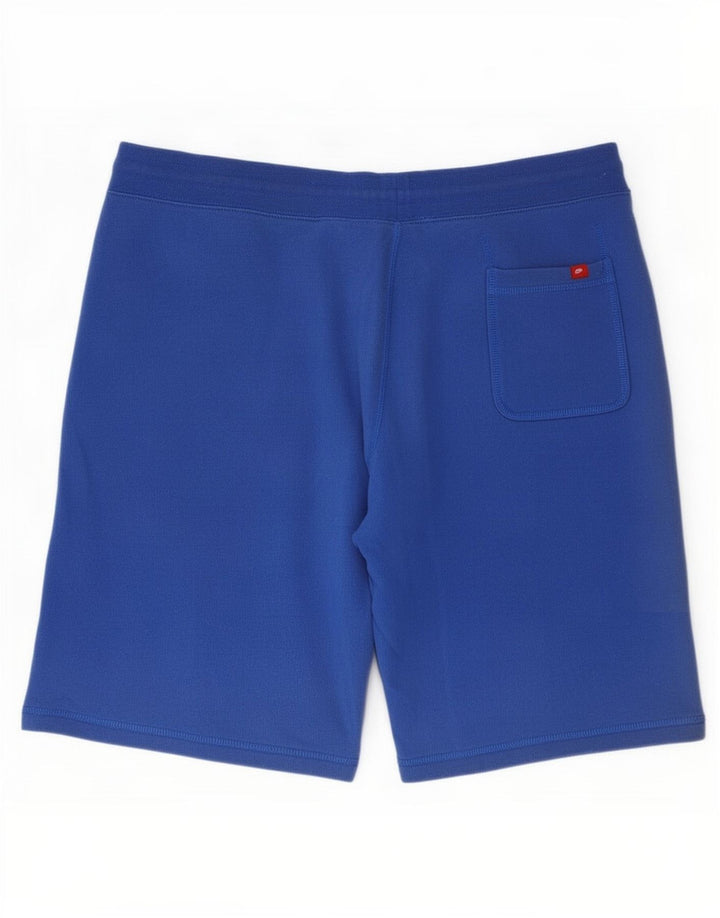 Nike Herren-Sportshorts, große blaue Baumwolle