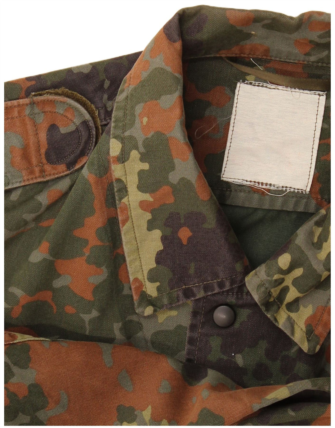 Vintage Herren Militärjacke UK 40 Large Khaki Camouflage