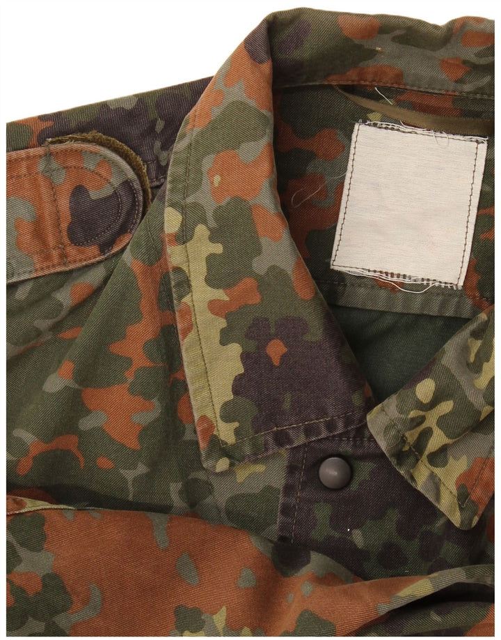 Vintage Herren Militärjacke UK 40 Large Khaki Camouflage