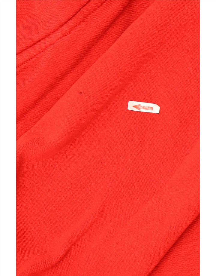 NIKE Herren Kapuzenpullover aus mittelroter Baumwolle