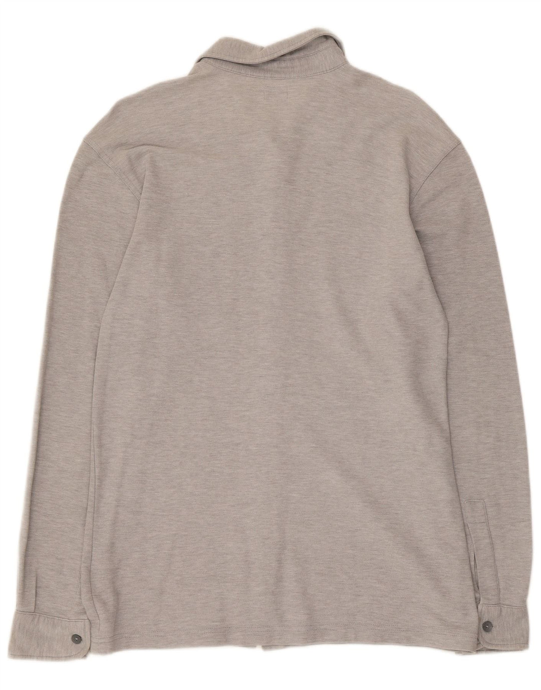 Calvin Klein Jeans Herren-Hemd, groß, grau gefleckte Baumwolle