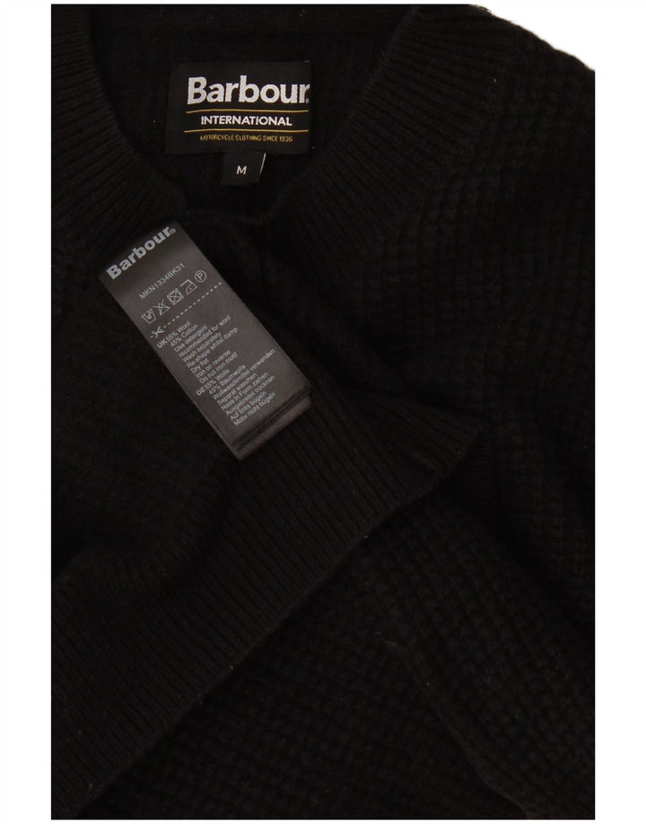 Barbour Damen-Pullover mit Rollkragen, mittelschwarze Wolle
