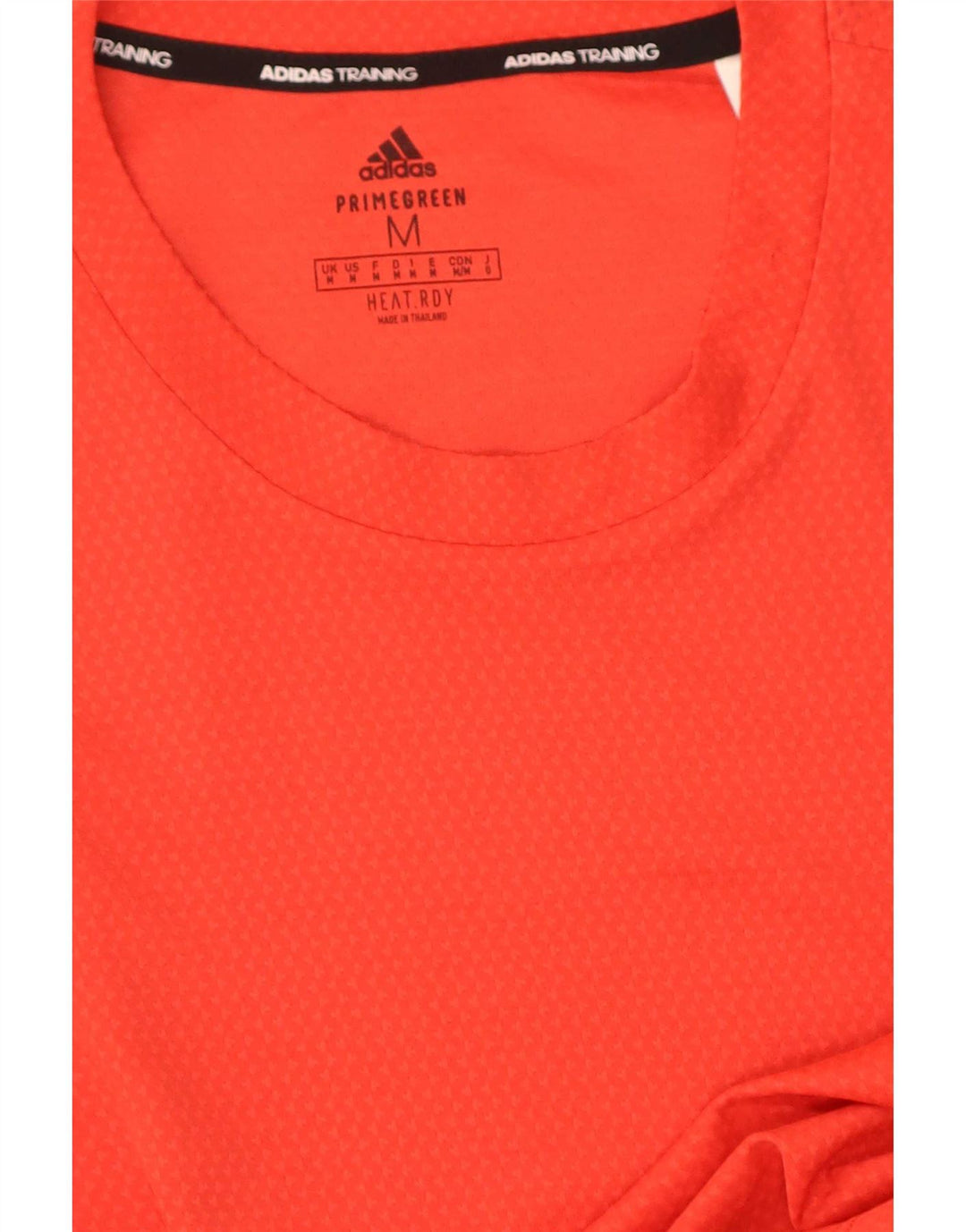 Adidas Herren Trainings-T-Shirt Top Mittelrot