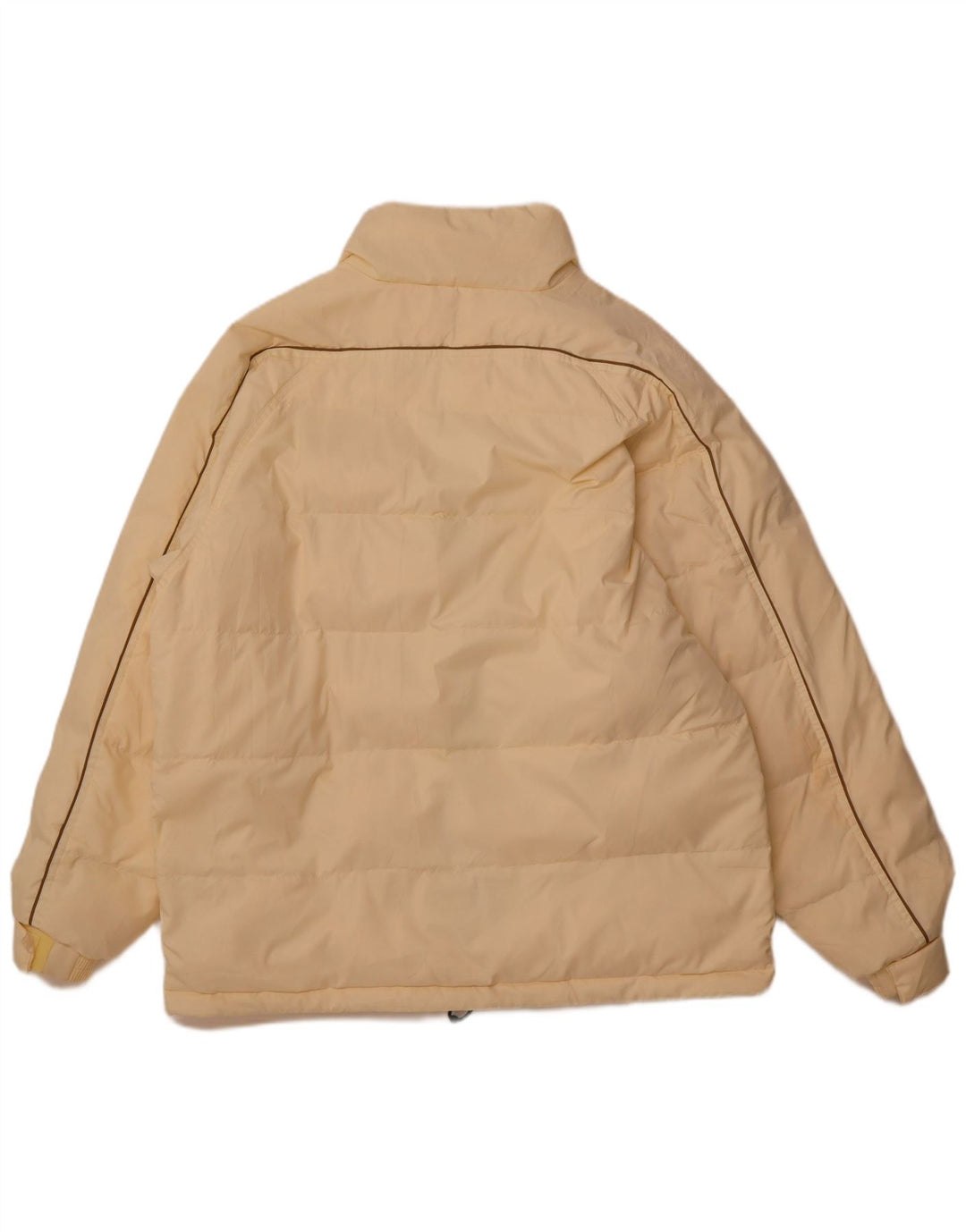 FILA Herren Wattierte Jacke UK 40 Large Gelb Polyester