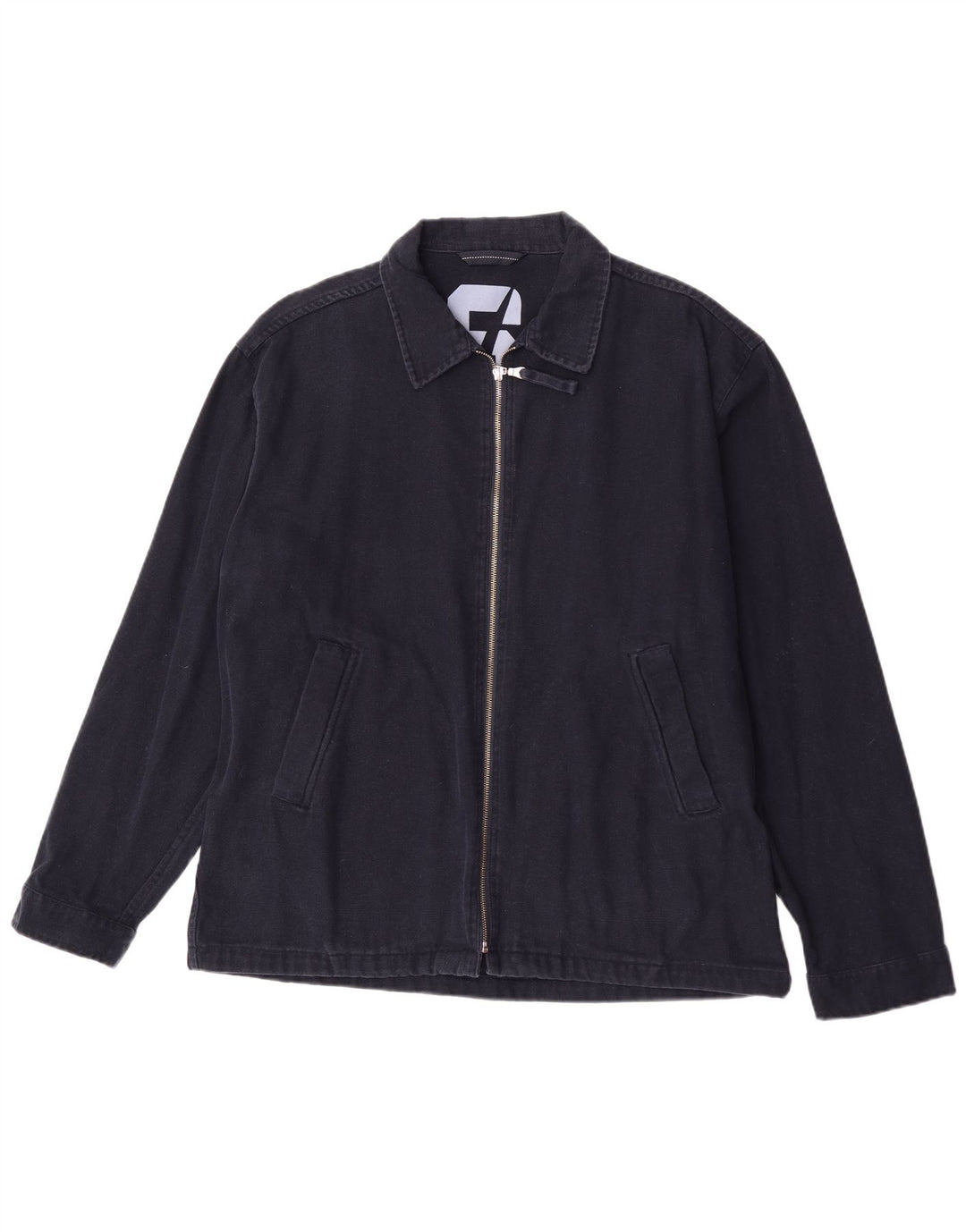 Sasch Herren Bomberjacke UK 42 XL Marineblau Baumwolle