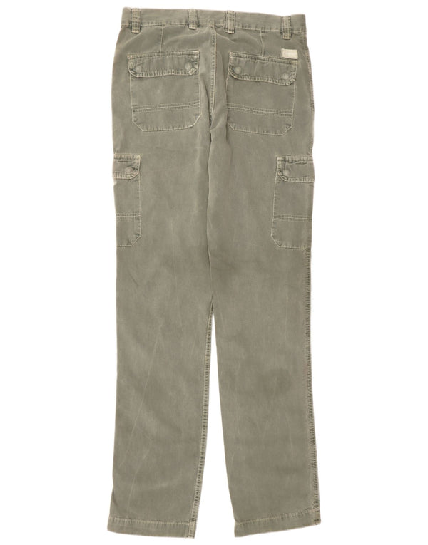 Carrera Herren Slim Cargohose IT 46 Small W31 L35 Grüne Baumwolle