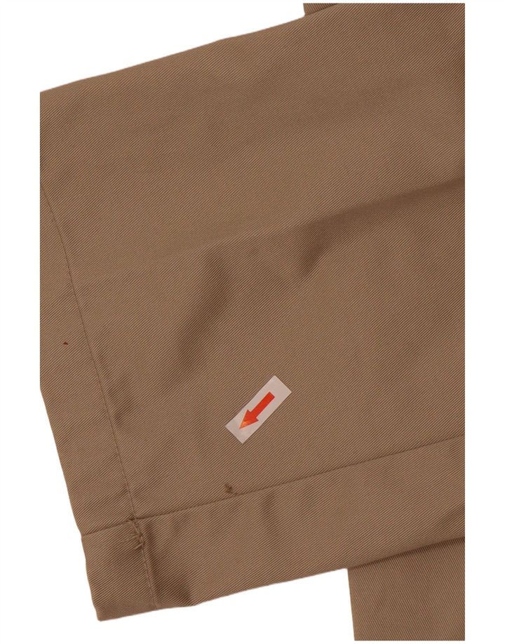 Chaps Herren gerade Chinohose W32 L32 Beige Baumwolle