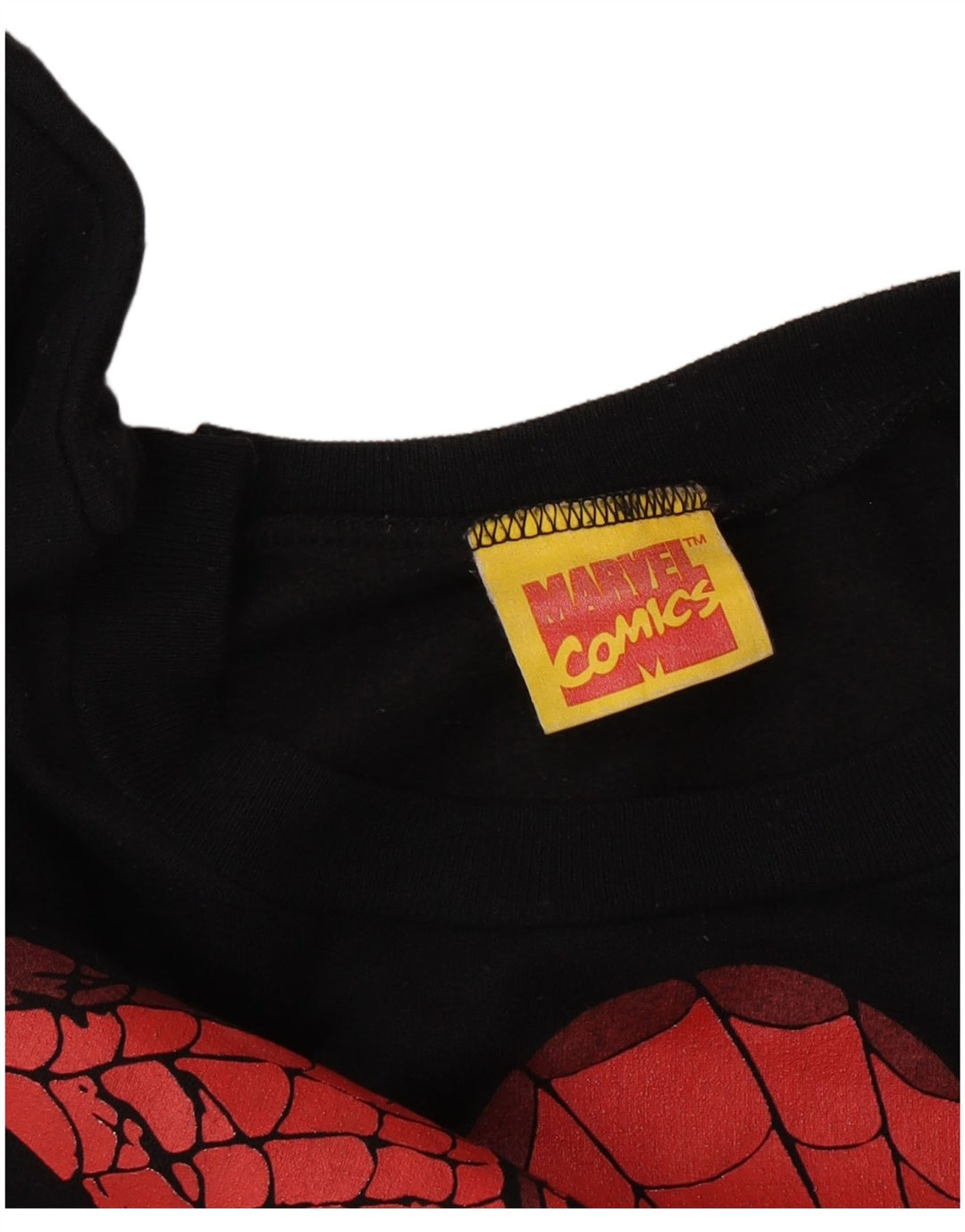 MARVEL COMICS 1994 Mens Spider-Man Sweatshirt Jumper XL Black Comics