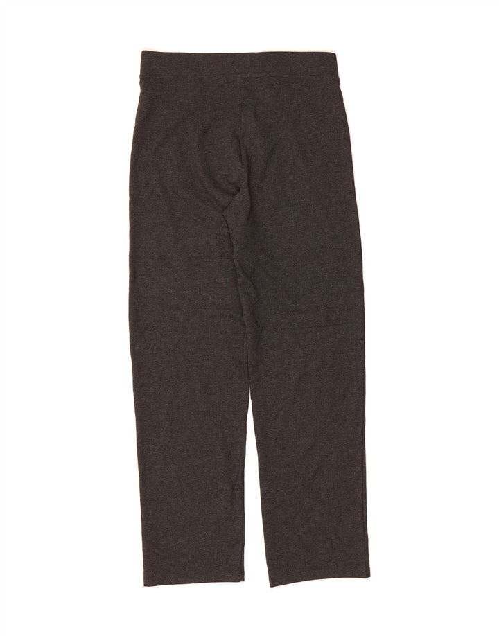 MARKS & SPENCER Womens Tracksuit Trousers UK 12 Medium Grey Cotton Vintage Marks & Spencer and Second-Hand Marks & Spencer from Messina Hembry 