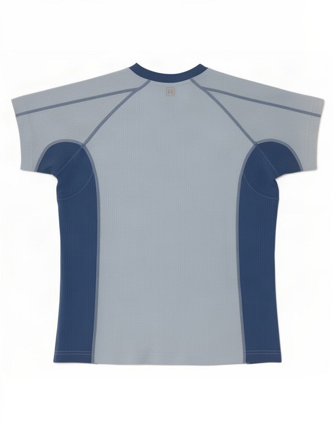 Rohan Herren-T-Shirt-Oberteil, mittelblau, Farbblock