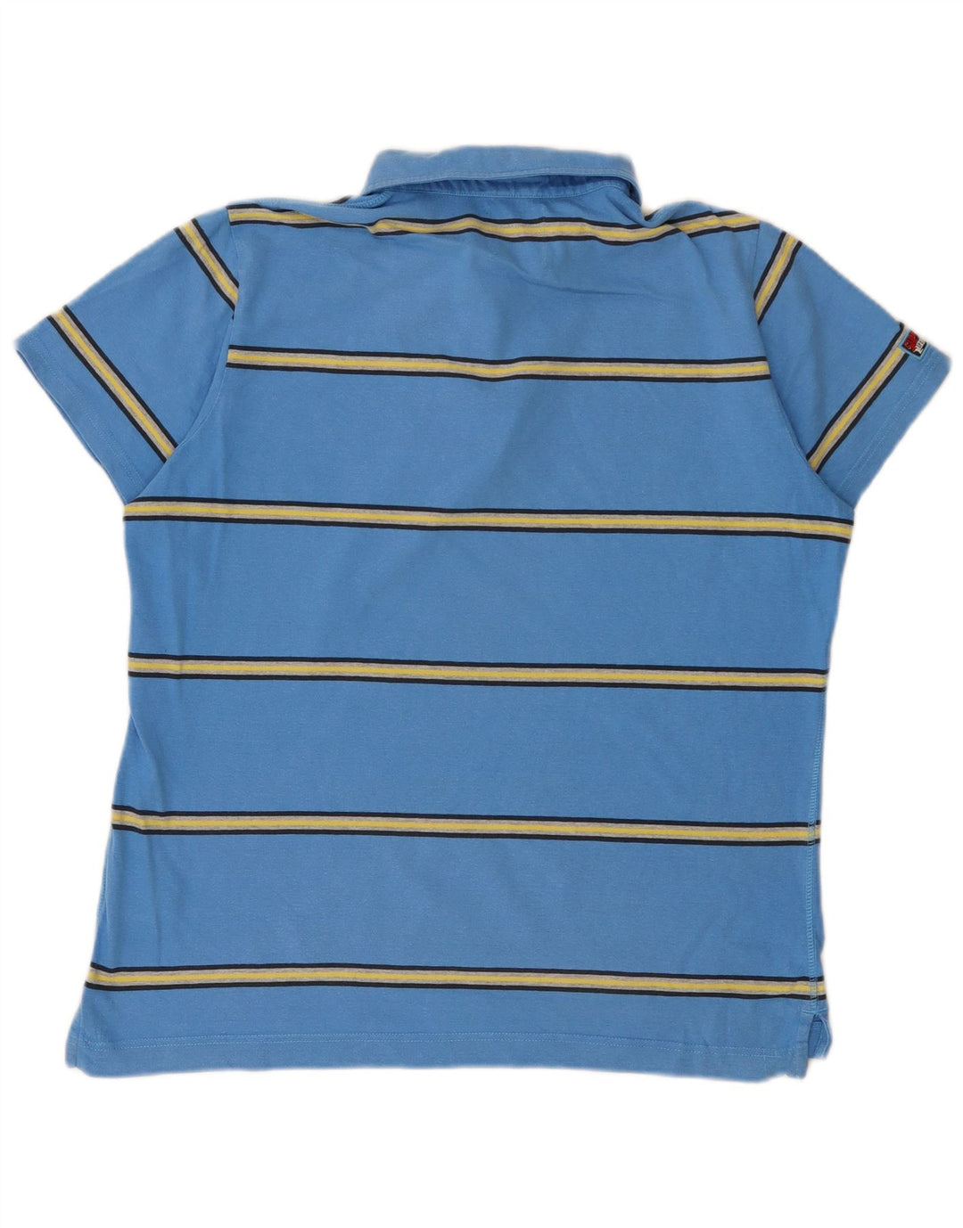 Superdry Herren Poloshirt 2XL Blau gestreift