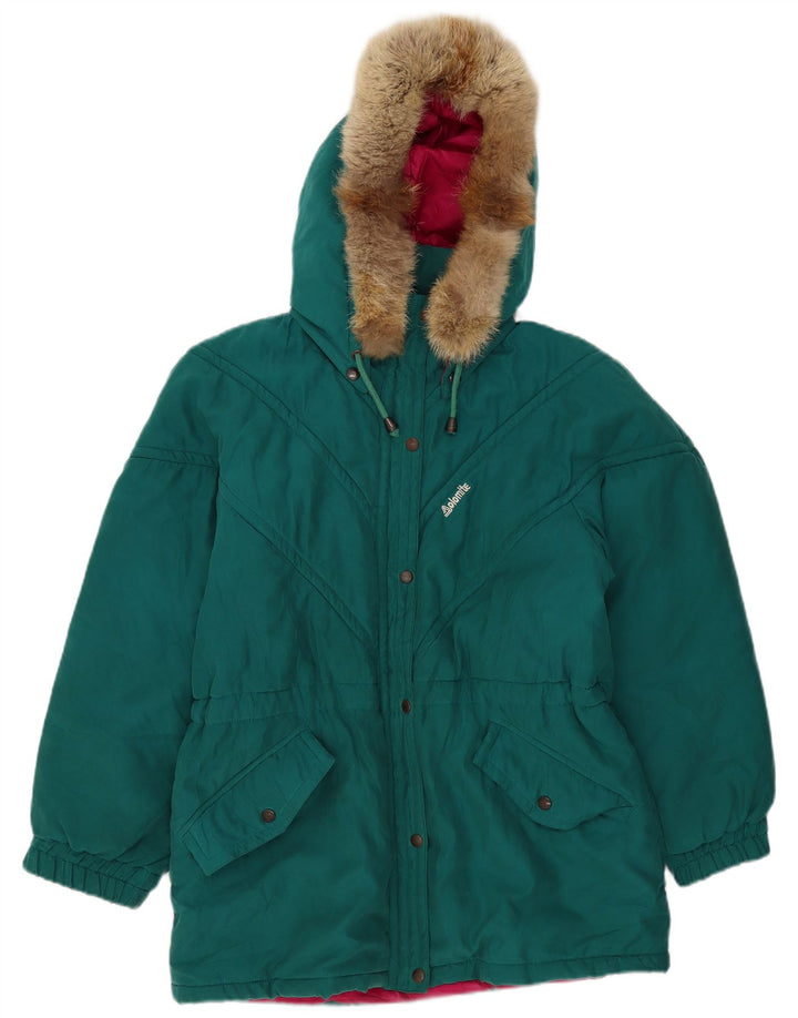 Dolomite Damen-Windjacke mit Kapuze, Gr. 16, Grün, Größe L