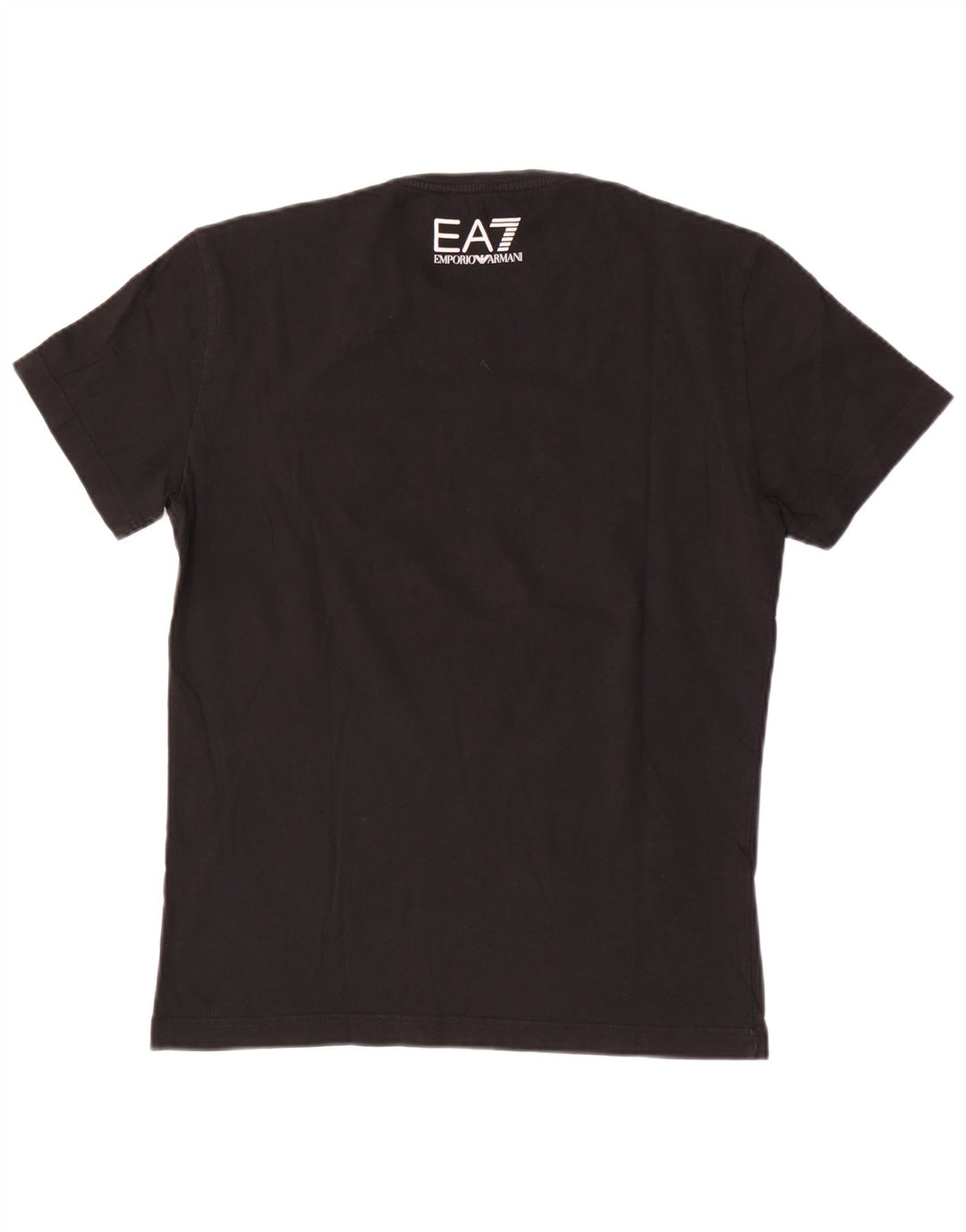 Emporio Armani Herren Grafik T-Shirt Top Medium Schwarz