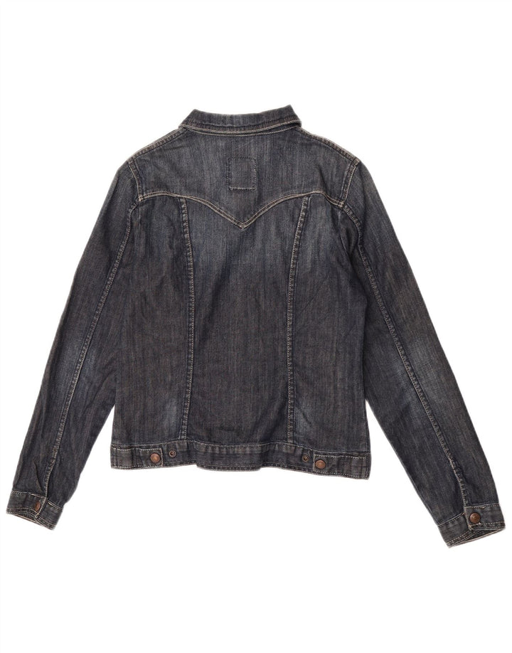 Levi's Jeansjacke für Mädchen, 13–14 Jahre, marineblaue Baumwolle