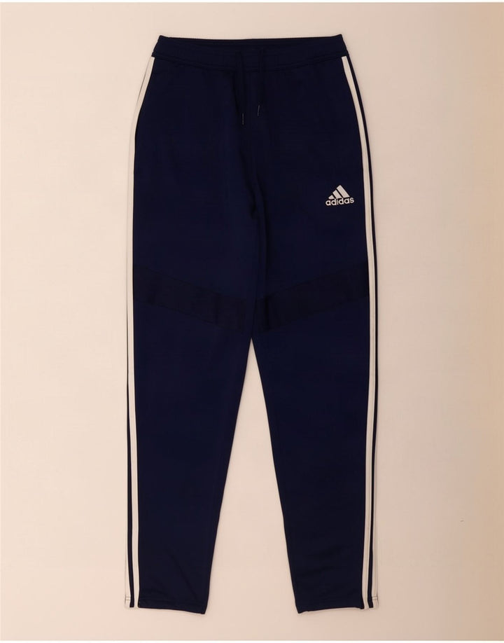 Adidas Herren-Trainingshose, klein, marineblau, Polyester
