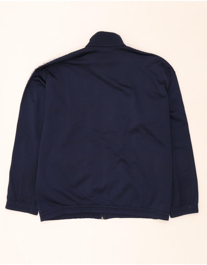 DIADORA Herren-Trainingsanzugoberteil, UK-Größe 38, mittleres Marineblau, Farbblock