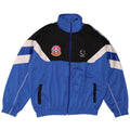UHLSPORT Herren-Trainingsanzugoberteil mit Grafik, 2XL, blaues Farbblock-Polyester
