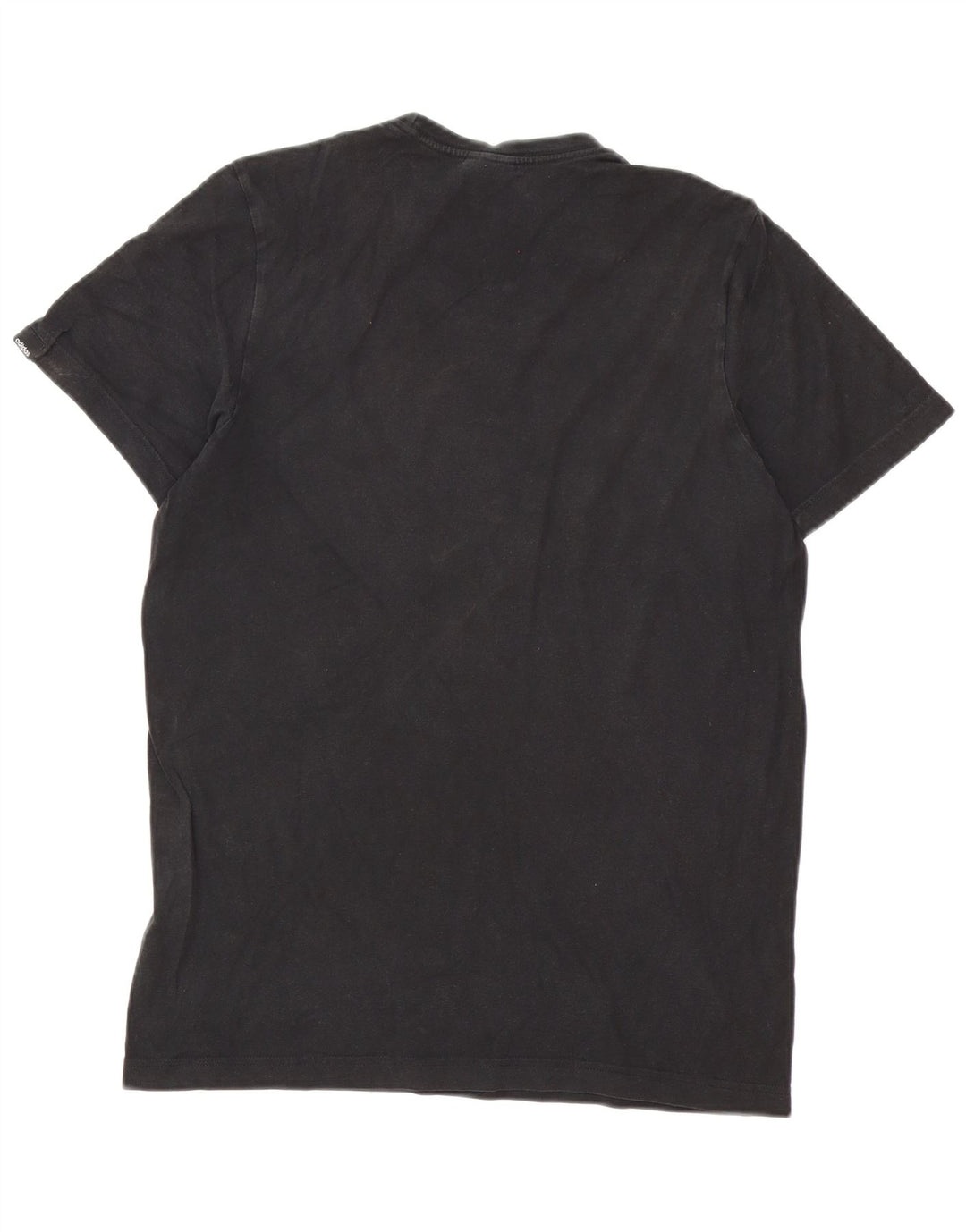 Adidas Herren Grafik T-Shirt Top Small Schwarz