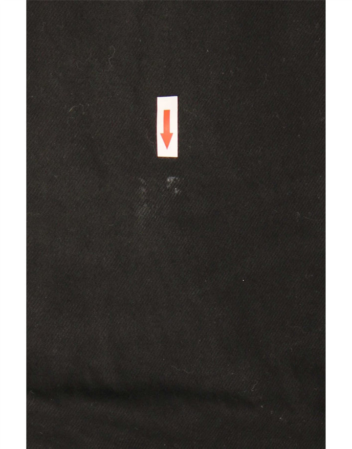 Levi's Herren 751 Straight Jeans W34 L32 Schwarze Baumwolle