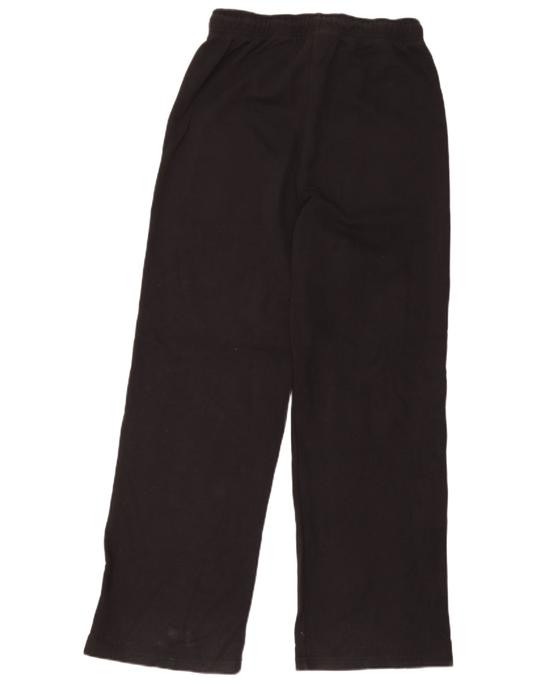 Zara Damen Trainingshose UK 12 Mittelschwarze Baumwolle