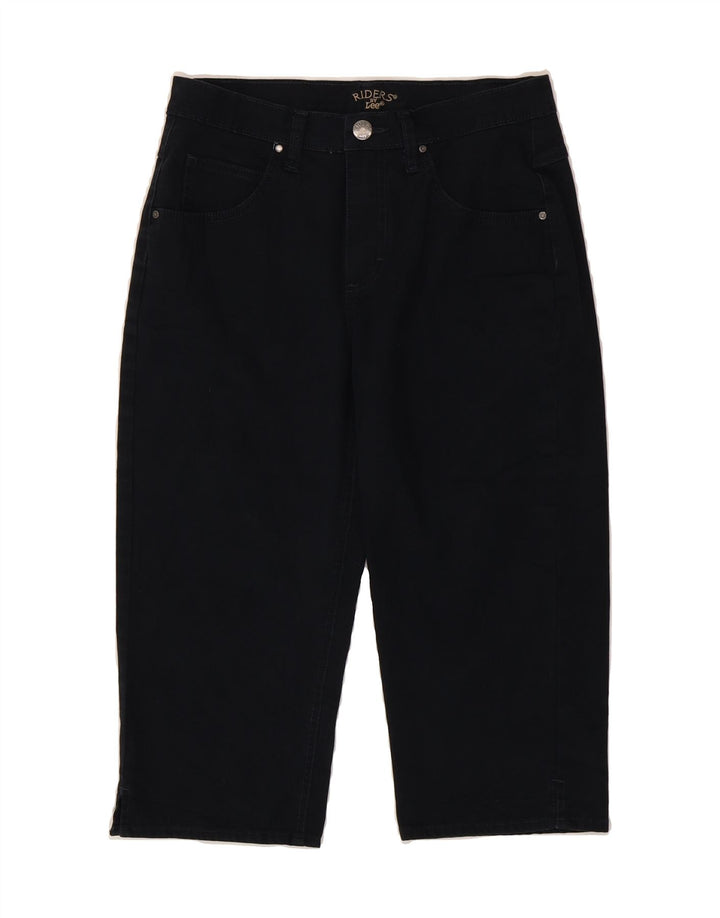 LEE Womens Riders Capri Jeans W30 L19 Navy Blue Vintage Lee and Second-Hand Lee from Messina Hembry 