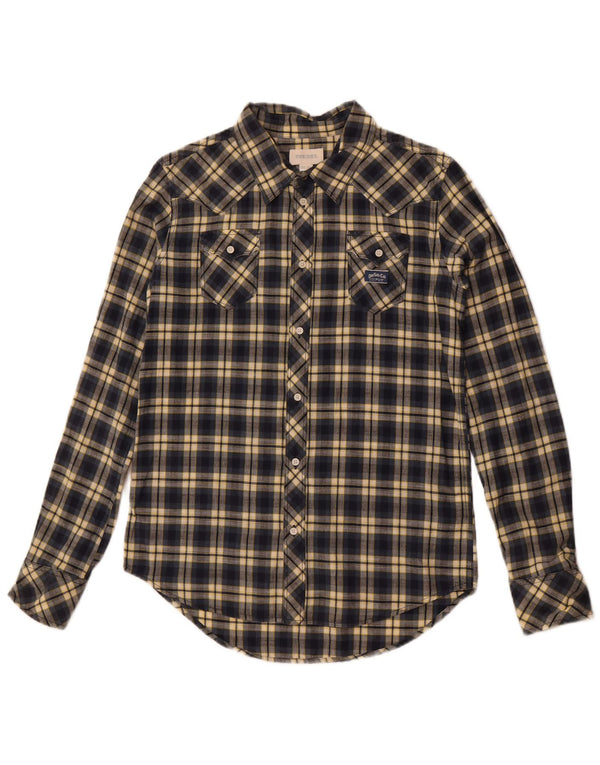 Diesel-Hemd für Jungen, 15–16 Jahre, 2XL, marineblau, kariert, Baumwolle