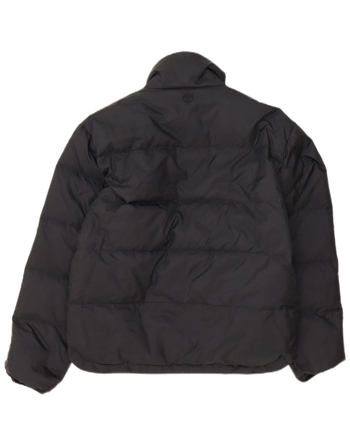 Timberland Herren Reversible Wattierte Jacke UK 36 Small Schwarz Nylon