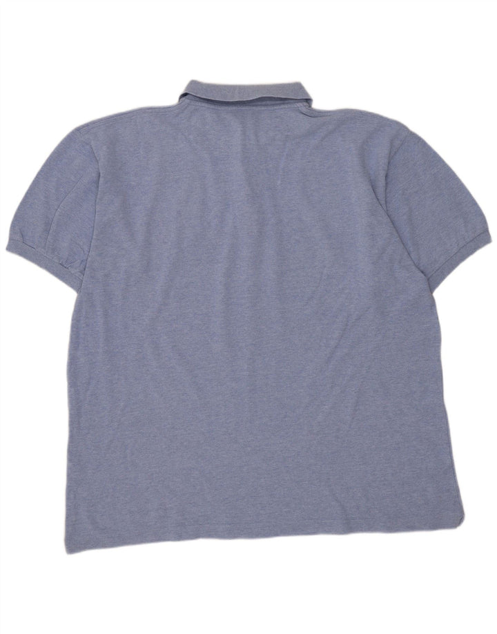 Kappa Herren-Poloshirt, große blaue Baumwolle