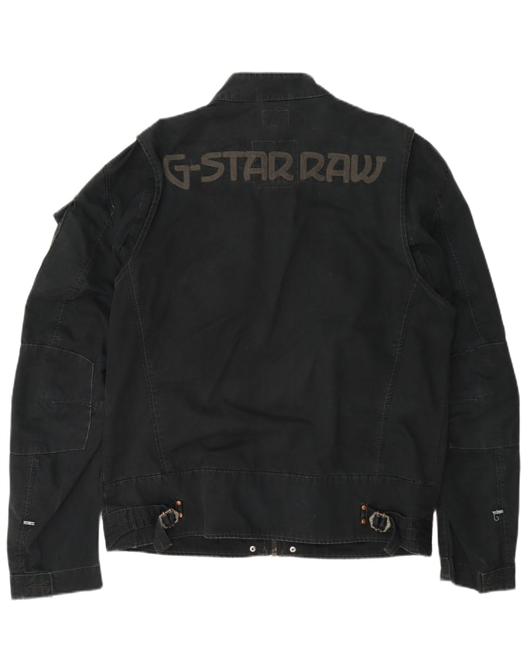 G-Star Herren Graphic Utility Jacke UK 42 XL Marineblau Baumwolle